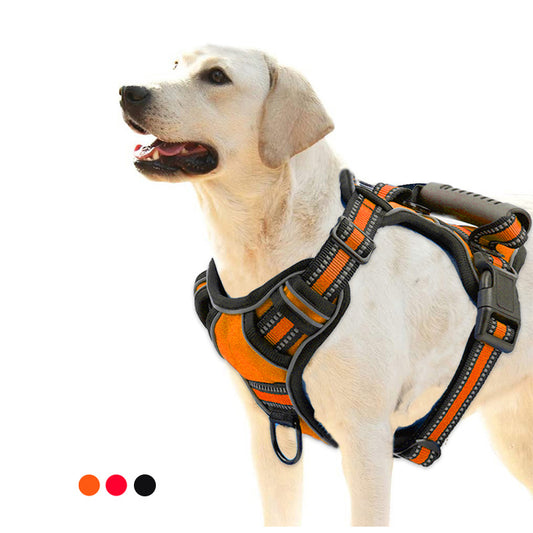 No-Pull Dog Harness — Breathable, Reflective & Adjustable