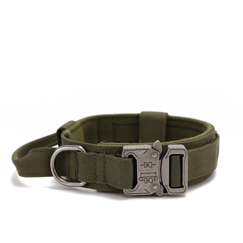 Adjustable Tactical Dog Collar – Durable K9 Training Collar