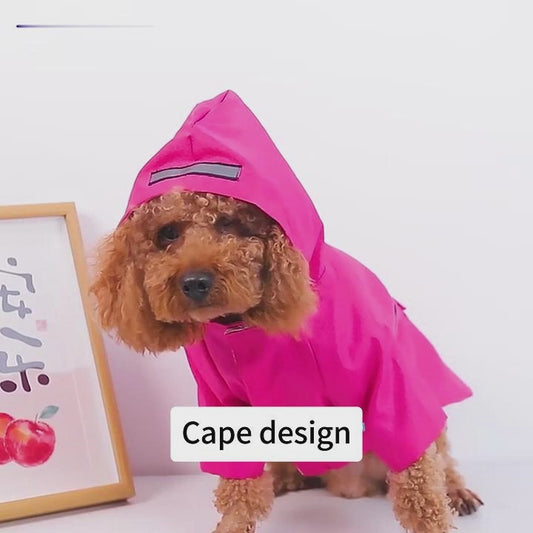 Waterproof Reflective Dog Raincoat – Warm, Safe & Snowproof